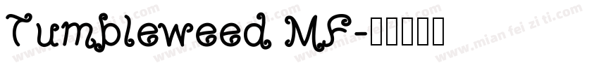 Tumbleweed MF字体转换